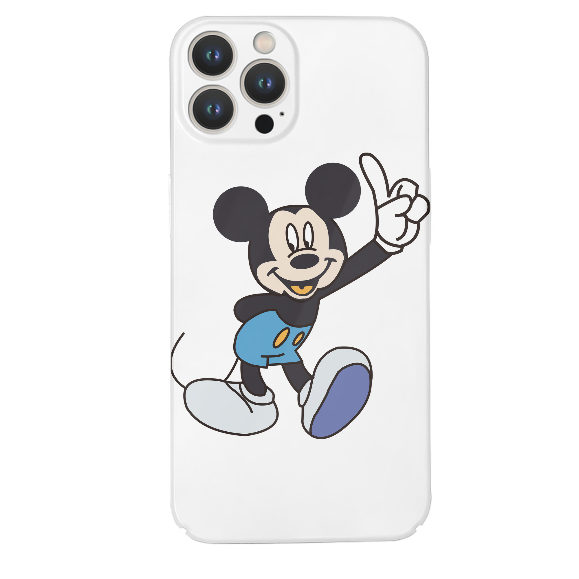 （画像用） ミッキーマウス Mickey Mouse 【iPhone 14シリーズ対応】ハードケース